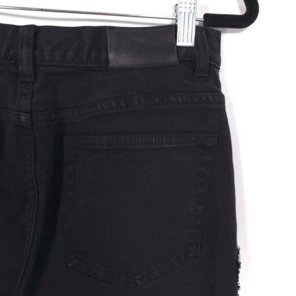 RALPH LAUREN Women's Jeans 4 Vintage HONG KONG MADE Black Beaded Floral - Picture 13 of 16